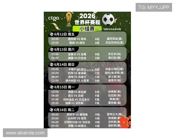 2026年世界杯赛程表最新信息及常见问题详细解析
